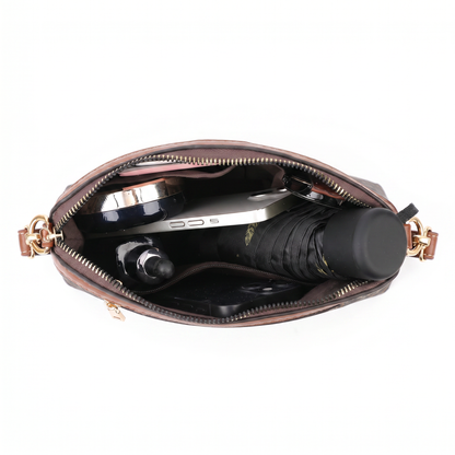 Bolso de Hombro de Piel para Mujer - Victoria