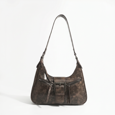 Bolso Hobo de Piel para Mujer - Vintage