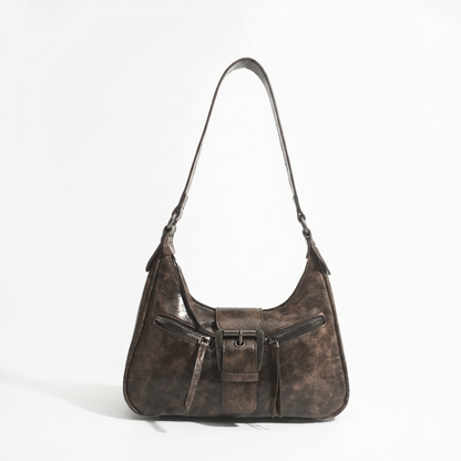 Bolso Hobo de Piel para Mujer - Vintage
