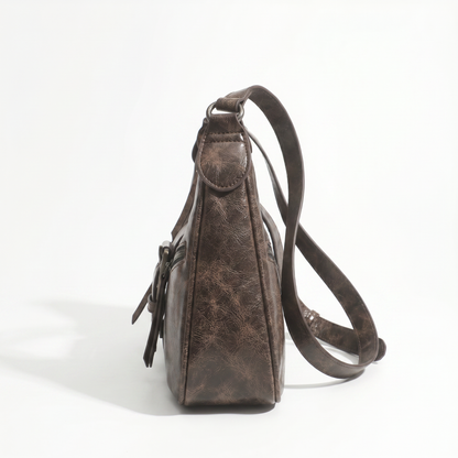 Bolso Hobo de Piel para Mujer - Vintage