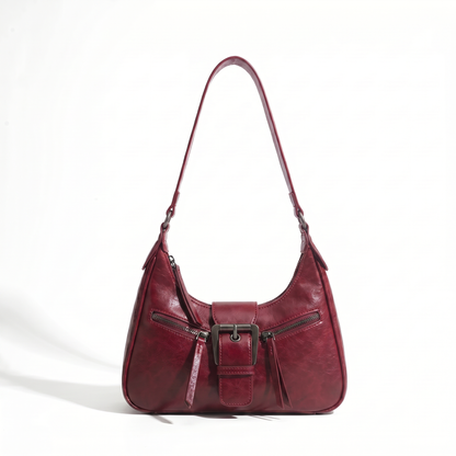 Bolso Hobo de Piel para Mujer - Vintage
