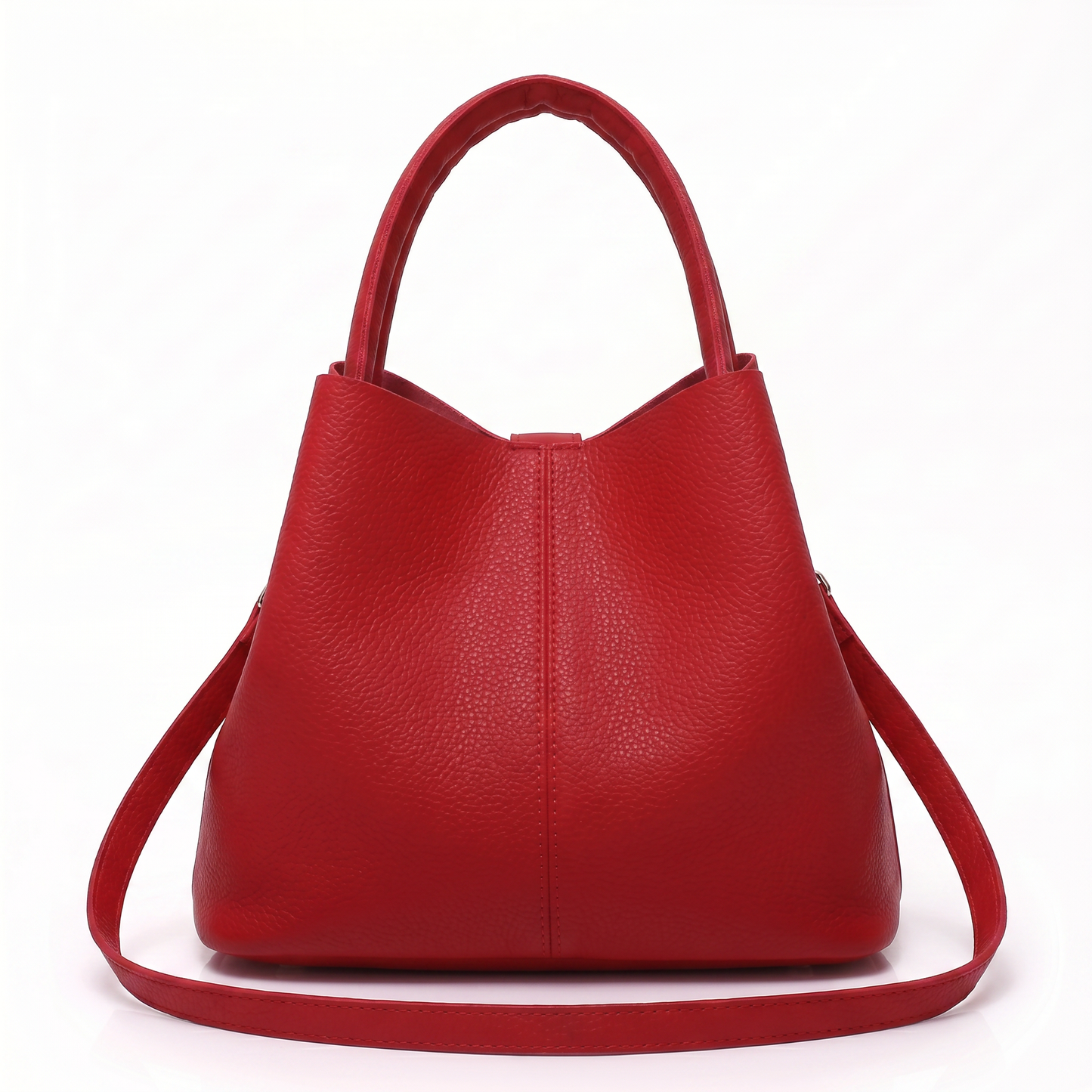Bolso Mensajero de Piel para Mujer - Heart