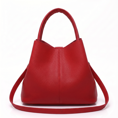 Bolso Mensajero de Piel para Mujer - Heart