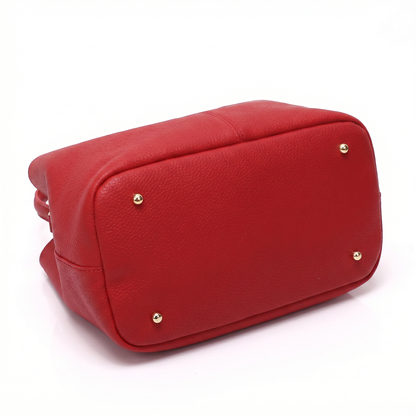 Bolso Mensajero de Piel para Mujer - Heart