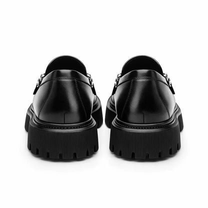 Mocasines de Piel con Plataforma para Mujer - D'Grife