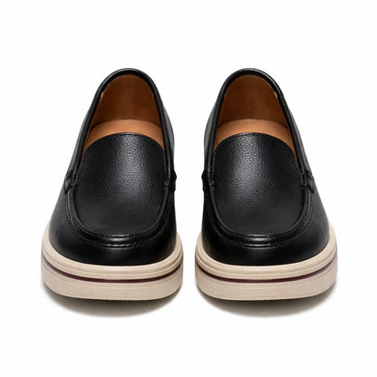Mocasines de Piel con Plataforma para Mujer - Maria