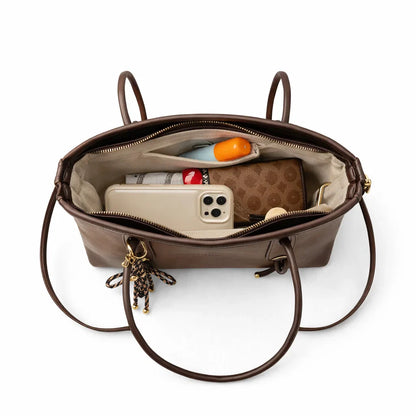 Bolso de Hombro de Piel para Mujer - Canterbury