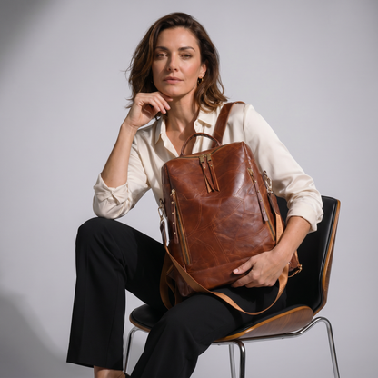 Mochila de Piel para Mujer - Divine