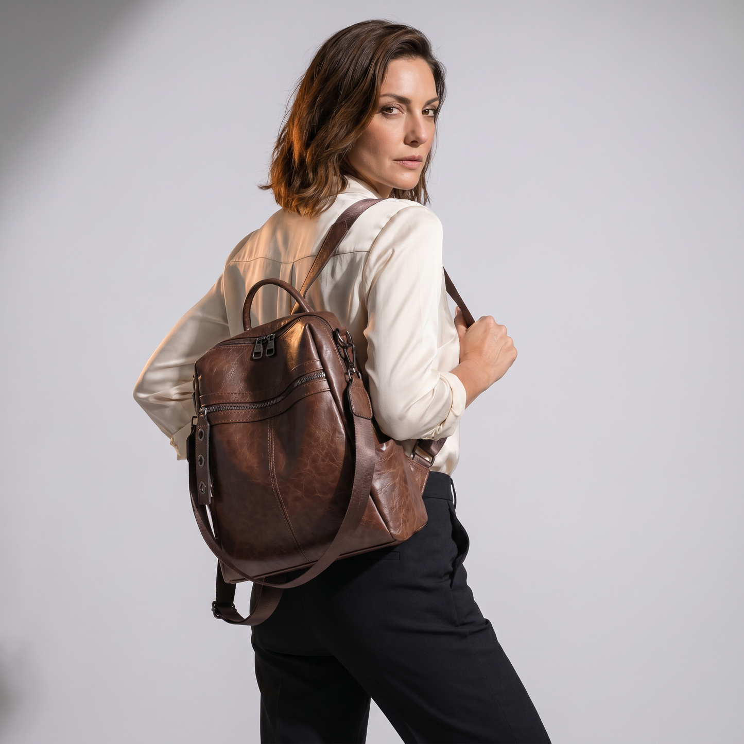 Mochila de Piel para Mujer - Jade