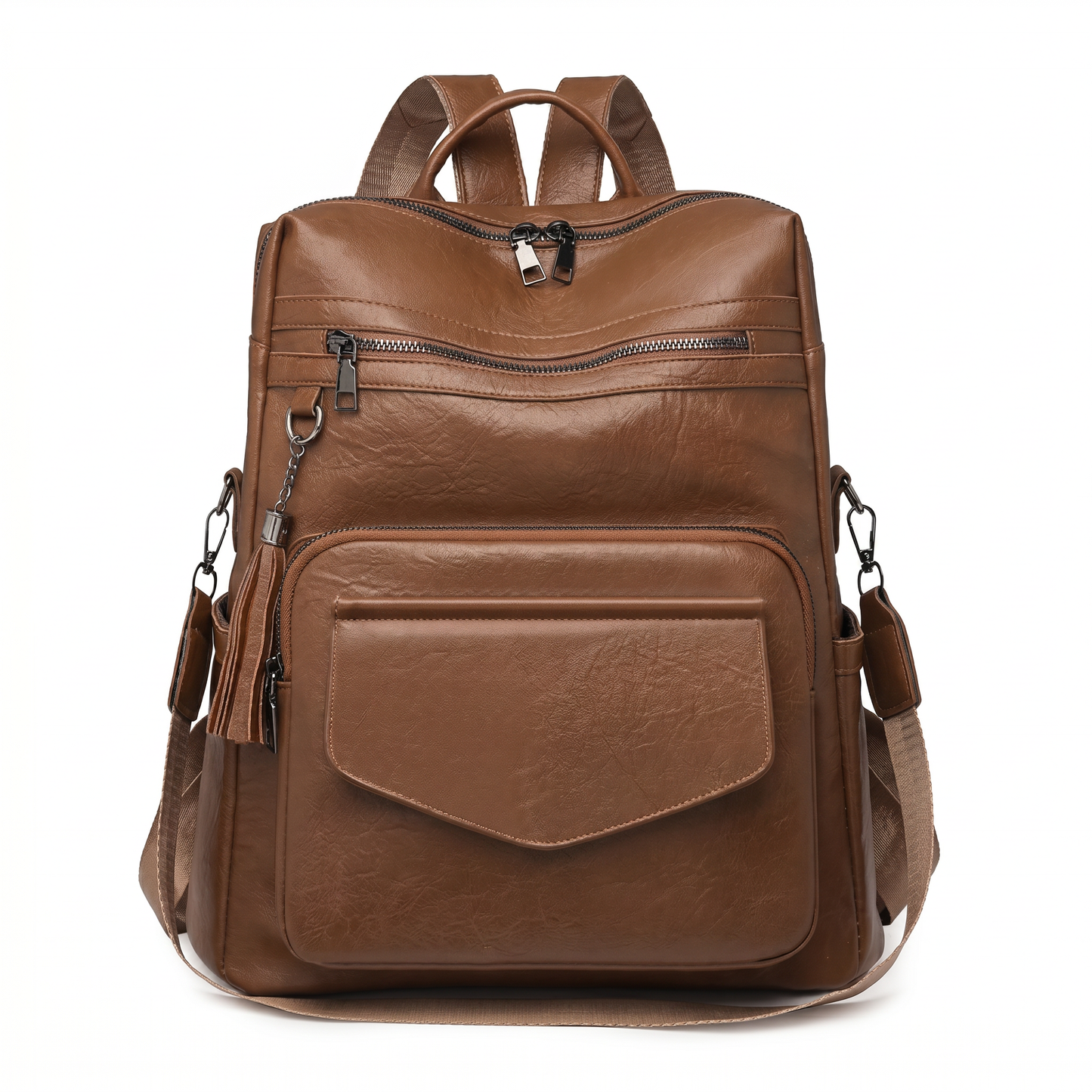 Mochila de Piel para Mujer - Poly