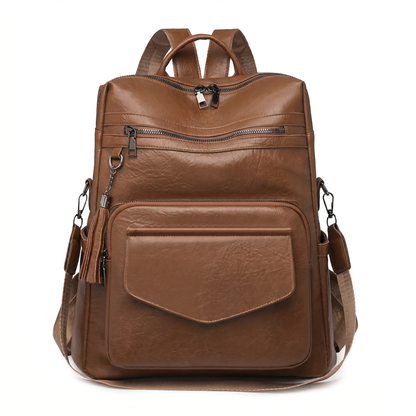 Mochila de Piel para Mujer - Poly