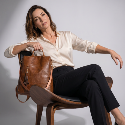Mochila de Piel para Mujer - Raquel