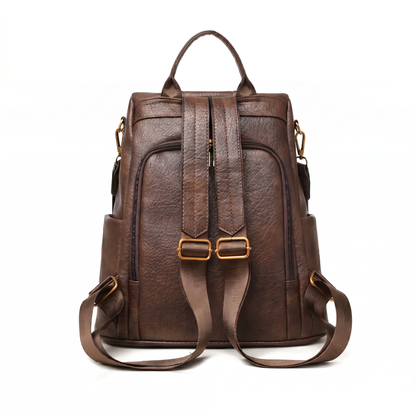 Mochila de Piel para Mujer - Retro