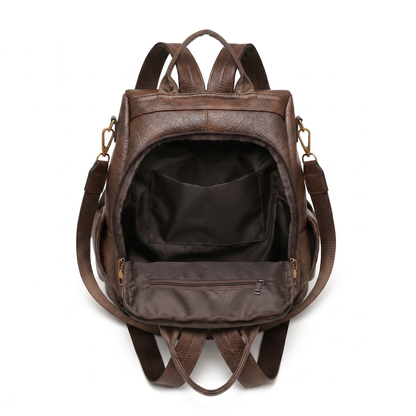 Mochila de Piel para Mujer - Retro
