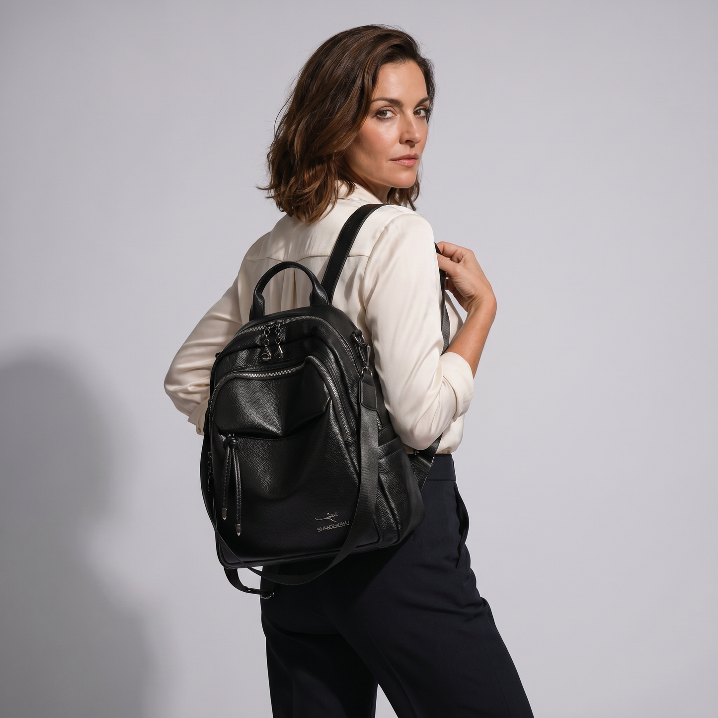 Mochila de Piel para Mujer - Ymir