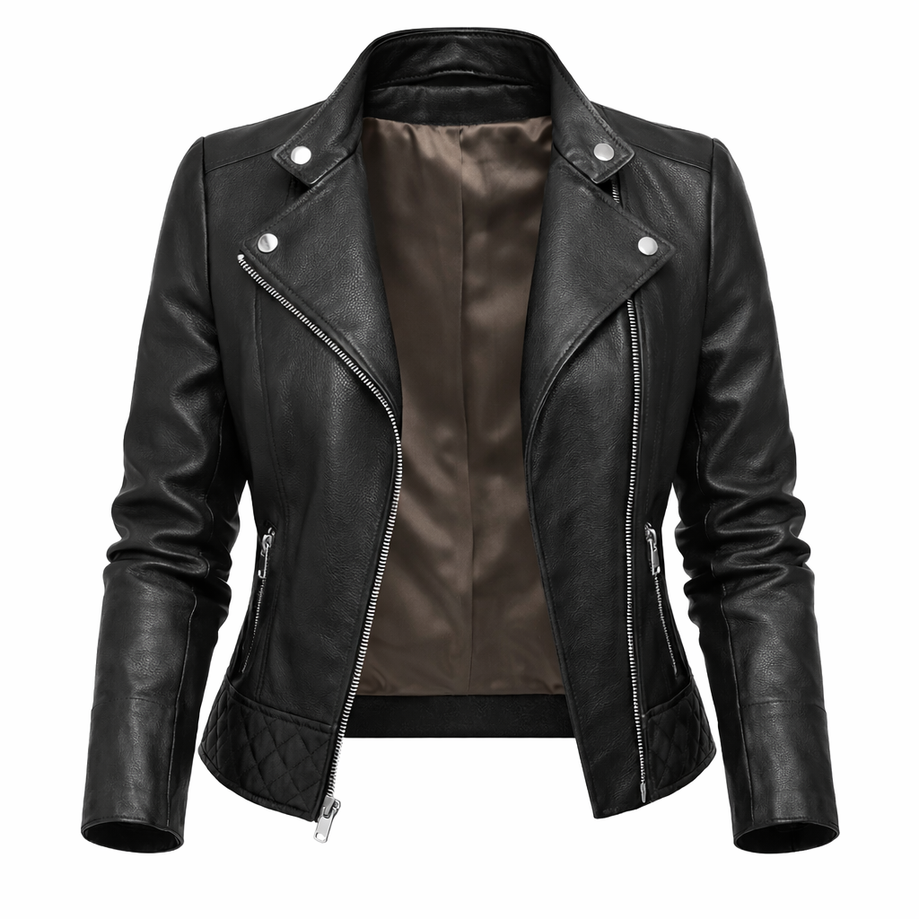 Chaqueta de Piel Acolchada para Mujer - Opulence