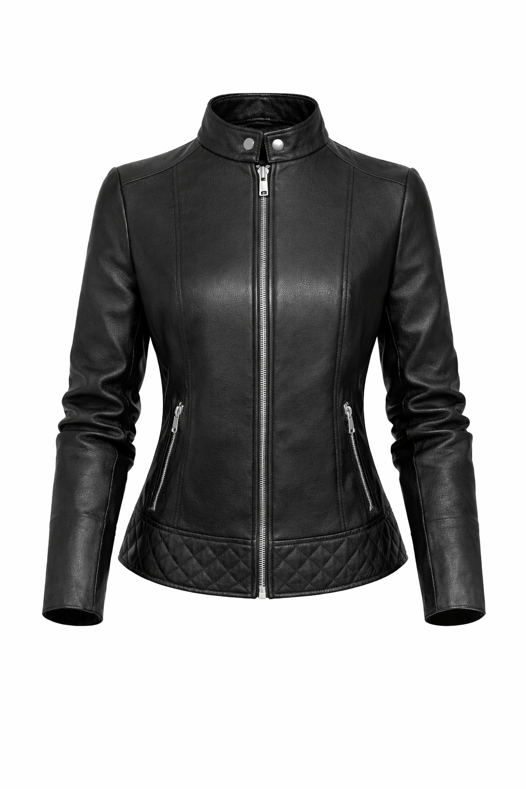 Chaqueta de Piel Acolchada para Mujer - Opulence