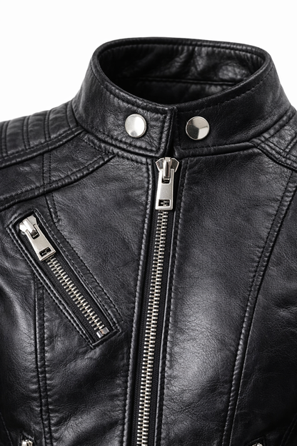 Chaqueta de Piel Acolchada para Mujer - Roma