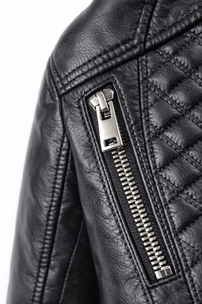 Chaqueta de Piel Acolchada para Mujer - Roma