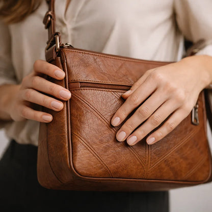 Bolso Bandolera de Piel para Mujer - Chic Style