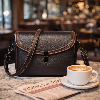 Bolso Bandolera de Piel para Mujer - Elegance Female