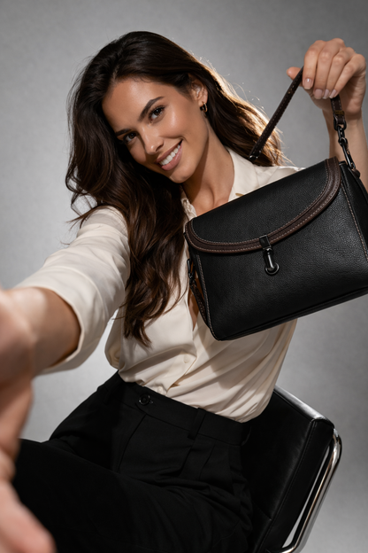 Bolso Bandolera de Piel para Mujer - Elegance Female