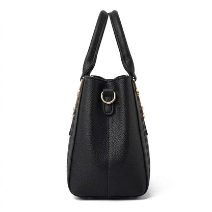 Bolso de Asa Superior de Piel para Mujer - Cherry