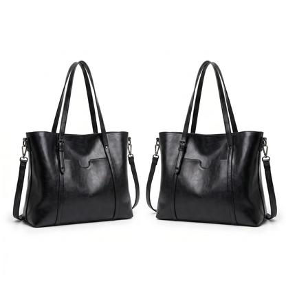 Bolso Mensajero de Piel para Mujer - Elegant Woman (2 en 1)