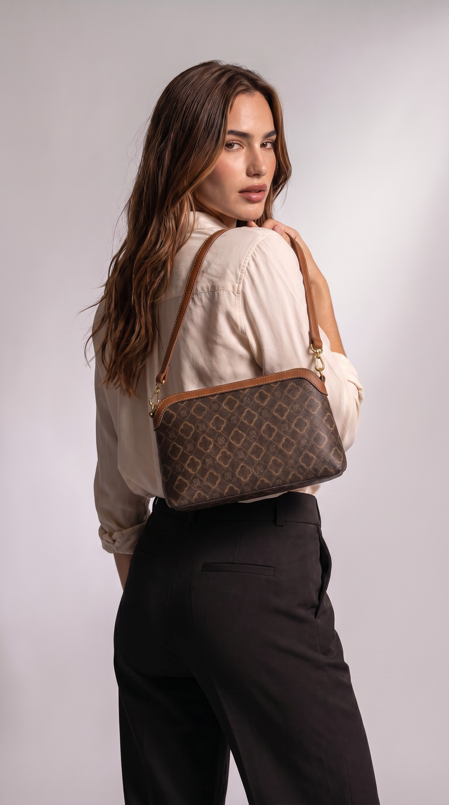 Bolso de Hombro de Piel para Mujer - Victoria