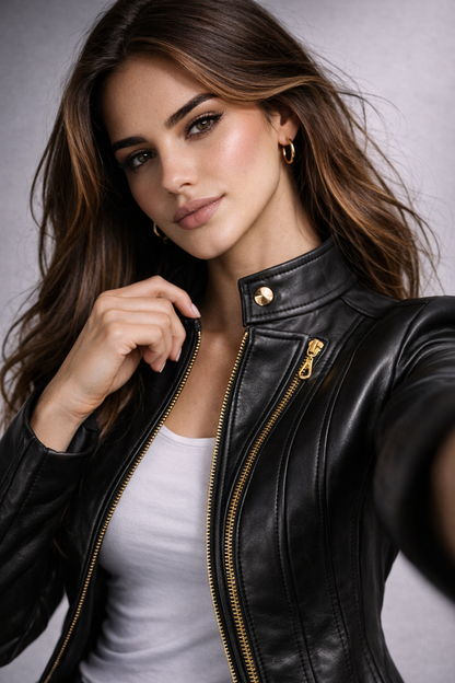 Chaqueta de Piel Acolchada para Mujer - Dream