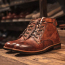 Bota Masculina Resistente de Couro Legítimo - Max Leather