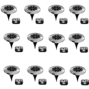 Kit 4 Unidades Luminária de Led Solar p/ Jardim - À prova D'água