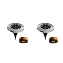 Kit 4 Unidades Luminária de Led Solar p/ Jardim - À prova D'água