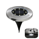 Kit 4 Unidades Luminária de Led Solar p/ Jardim - À prova D'água