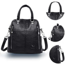 Bolsa Mochila Feminina de Couro Legítimo - Queen