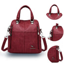 Bolsa Mochila Feminina de Couro Legítimo - Queen
