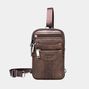 Bolsa De Couro Legítimo Transversal Para Celular- Jeep Mens