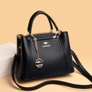 Bolsa de Couro Legítimo Transversal Luxuosa - Golden Style