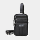 Bolsa De Couro Legítimo Transversal Para Celular- Jeep Mens