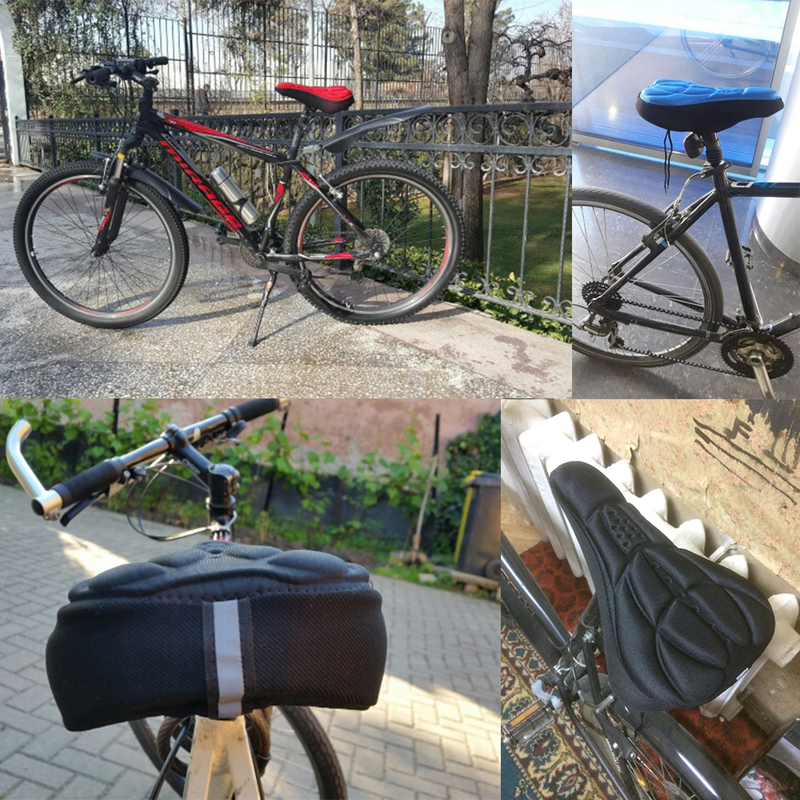 capa selim gel  capa para selim de bicicleta  capa selim  Selim  Capa de Selim em Gel  Capa de Selim  Capa Bicicleta  bike  Acessórios Esportivos