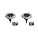 Kit 4 Unidades Luminária de Led Solar p/ Jardim - À prova D'água