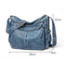 Bolsa Transversal Jeans Feminina - Denim Cross