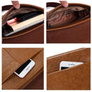 Bolsa JEEP Transversal de Couro Legítimo Impermeável - Pocket Bag