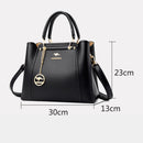 Bolsa de Couro Legítimo Transversal Luxuosa - Golden Style