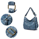 Bolsa Transversal Jeans Feminina - Denim Cross