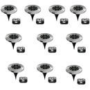 Kit 4 Unidades Luminária de Led Solar p/ Jardim - À prova D'água