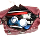 Bolsa Feminina Estilo Casual em Couro Legítimo - Lux Mary