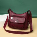 Bolsa Feminina Estilo Casual em Couro Legítimo - Lux Mary