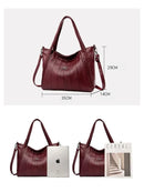 Bolsa Feminina em Couro Legítimo Espaçosa - Couro Couture