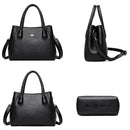 Bolsa Feminina de Ombro em Couro Legítimo - Elegância